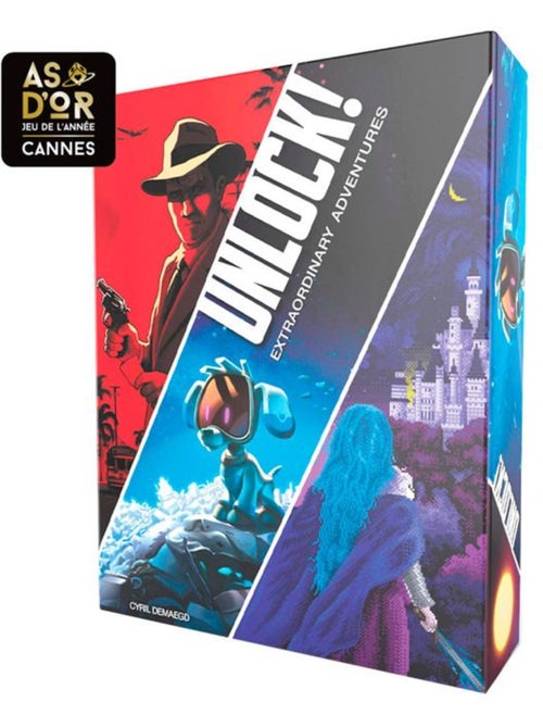 Unlock 11 - extraordinary adventures - version française - de 1 à 6 joueurs - 10 ans et plus - Kiabi Unlock 11 - extraordinary adventures - version française - de 1 à 6 joueurs - 10 ans et plus - Kiabi