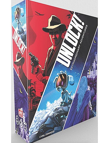 Unlock 11 - extraordinary adventures - version française - de 1 à 6 joueurs - 10 ans et plus