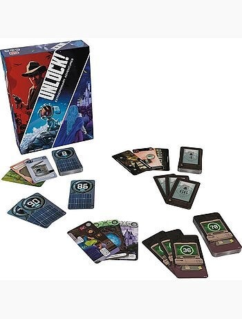 Unlock 11 - extraordinary adventures - version française - de 1 à 6 joueurs - 10 ans et plus