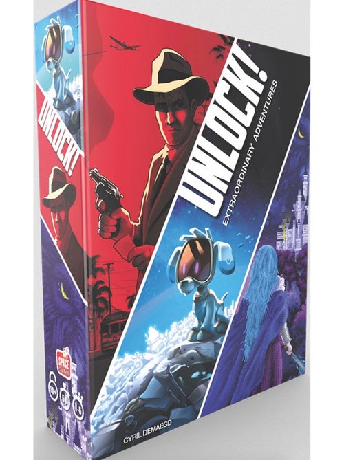 Unlock 11 - extraordinary adventures - version française - de 1 à 6 joueurs - 10 ans et plus - Kiabi