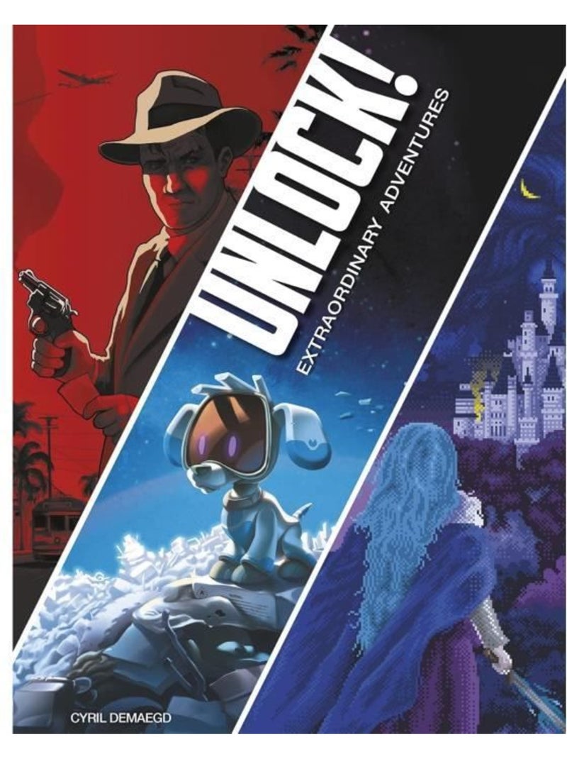 Unlock 11 - extraordinary adventures - version française - de 1 à 6 joueurs - 10 ans et plus Rouge - Kiabi