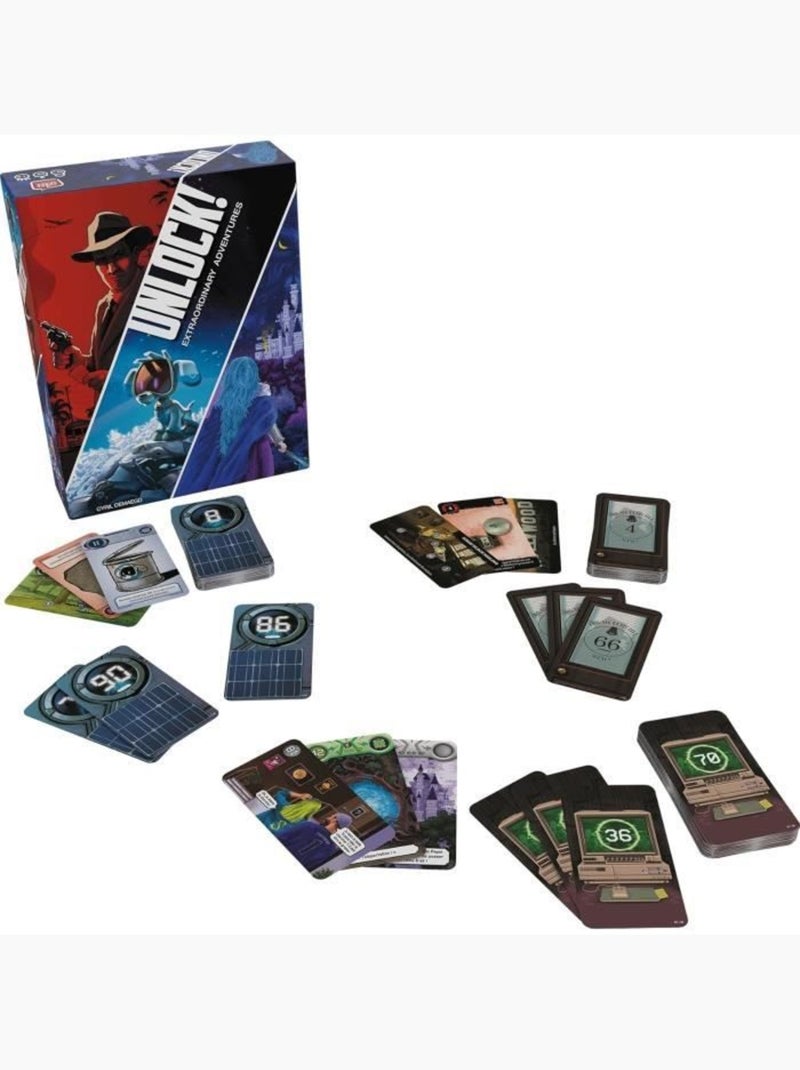 Unlock 11 - extraordinary adventures - version française - de 1 à 6 joueurs - 10 ans et plus Rouge - Kiabi