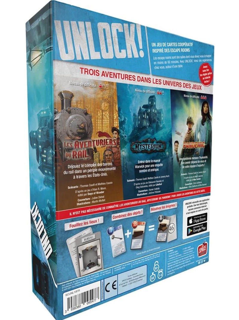 Unlock! : Game Adventures Bleu - Kiabi