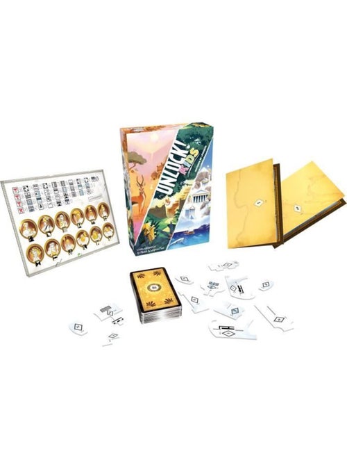 Unlock! Kids histoires mythes|asmodee - escape game - 3 histoires chacunes 2 aventures - dés 6ans - Kiabi