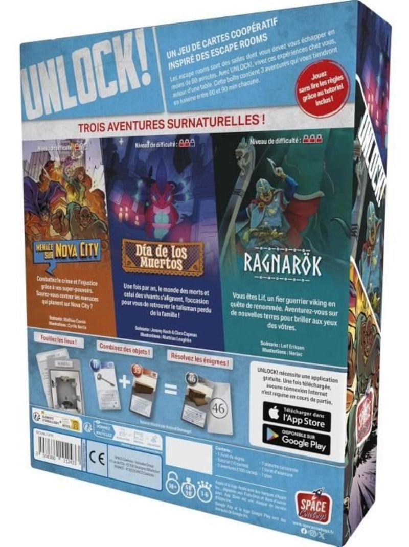 Unlock! Risky Adventures - Asmodee Multicolore - Kiabi