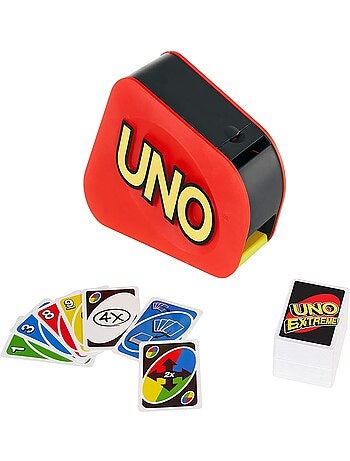 Uno extreme Jeu de société et de cartes avec distributeur aléatoire, sonore et lumineux
