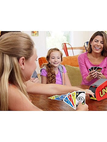 Uno extreme Jeu de société et de cartes avec distributeur aléatoire, sonore et lumineux