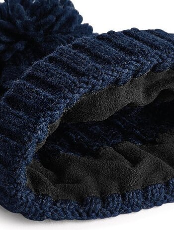 Unsiex adultes bonnet en tricot torsadé mélangé - beechfield