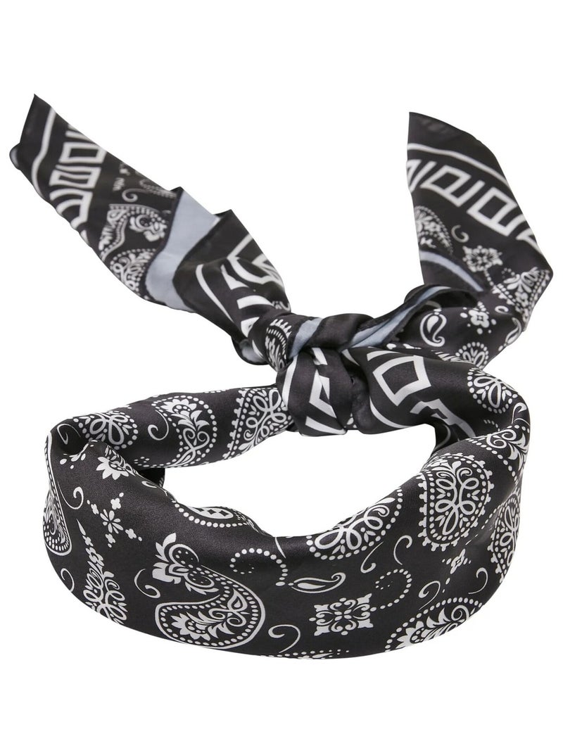 Urban Classics - Bandana Noir Blanc - Kiabi