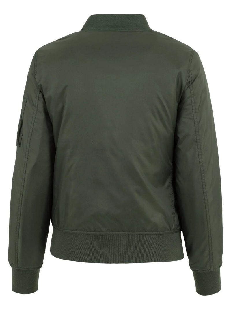Urban Classics - Blouson d'aviateur BASIC Vert olive - Kiabi