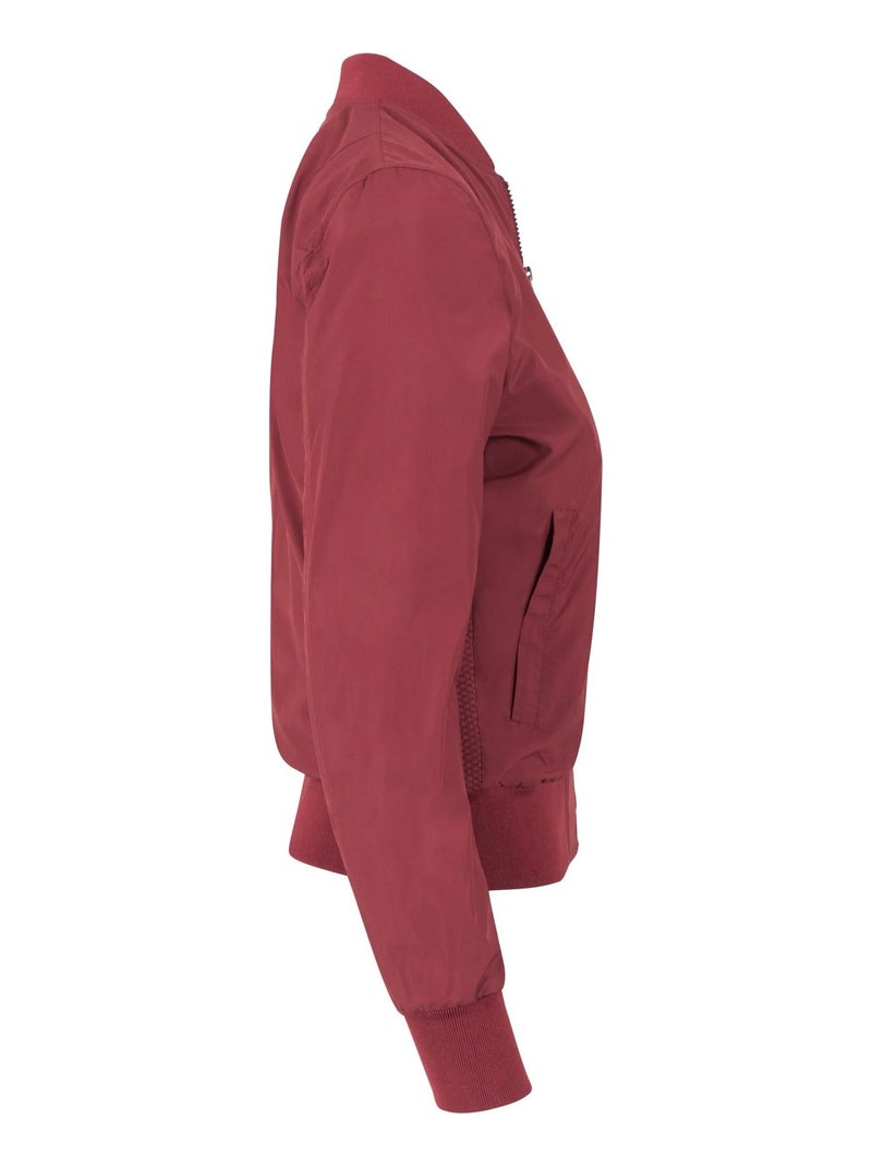 Urban Classics - Blouson d'aviateur Bordeaux - Kiabi