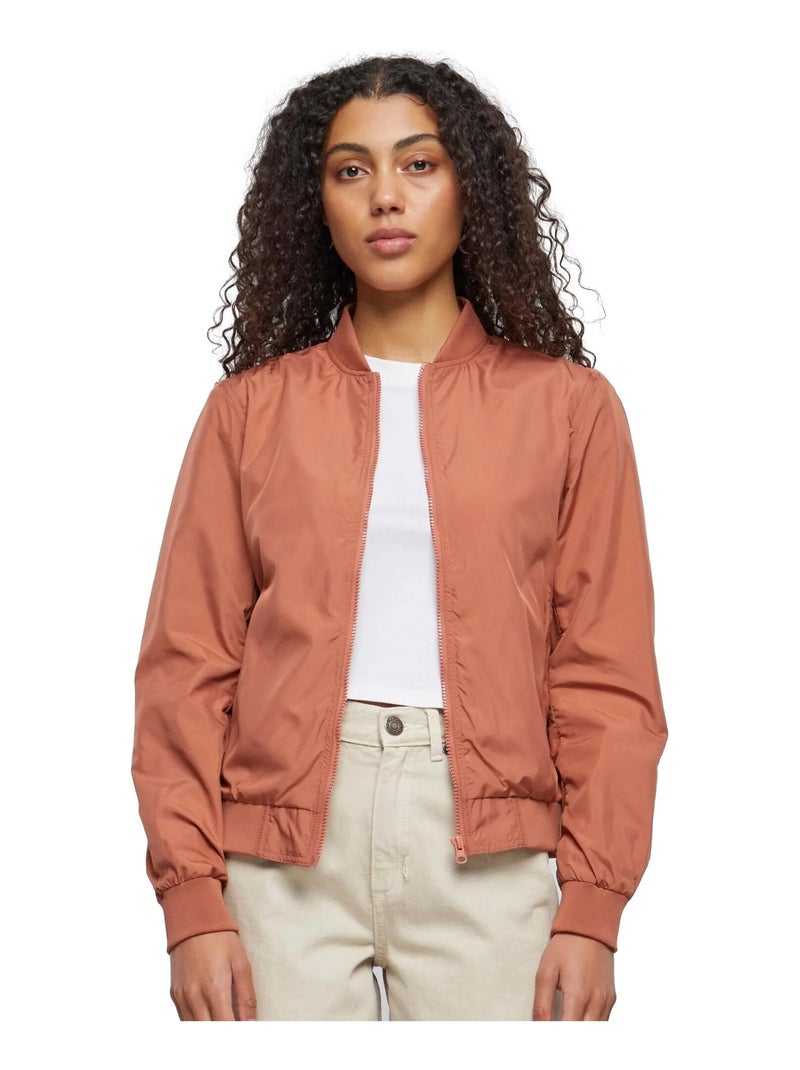 Urban Classics - Blouson d'aviateur Mauve - Kiabi