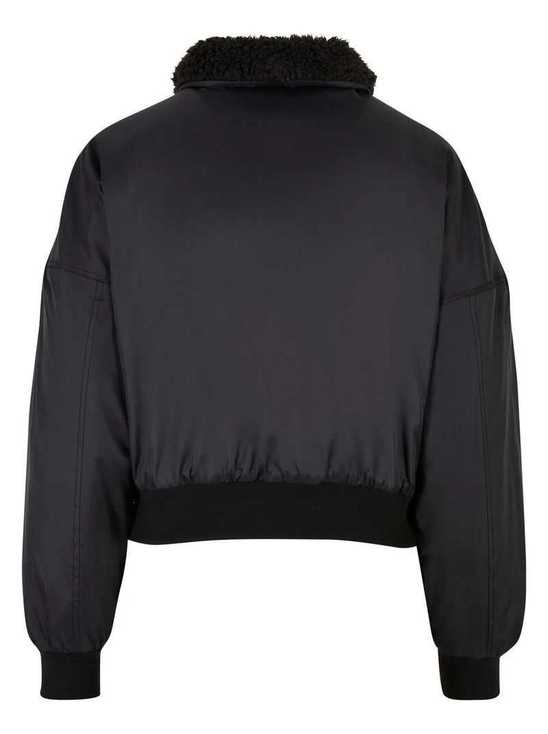 Urban Classics - Blouson d'aviateur Noir - Kiabi