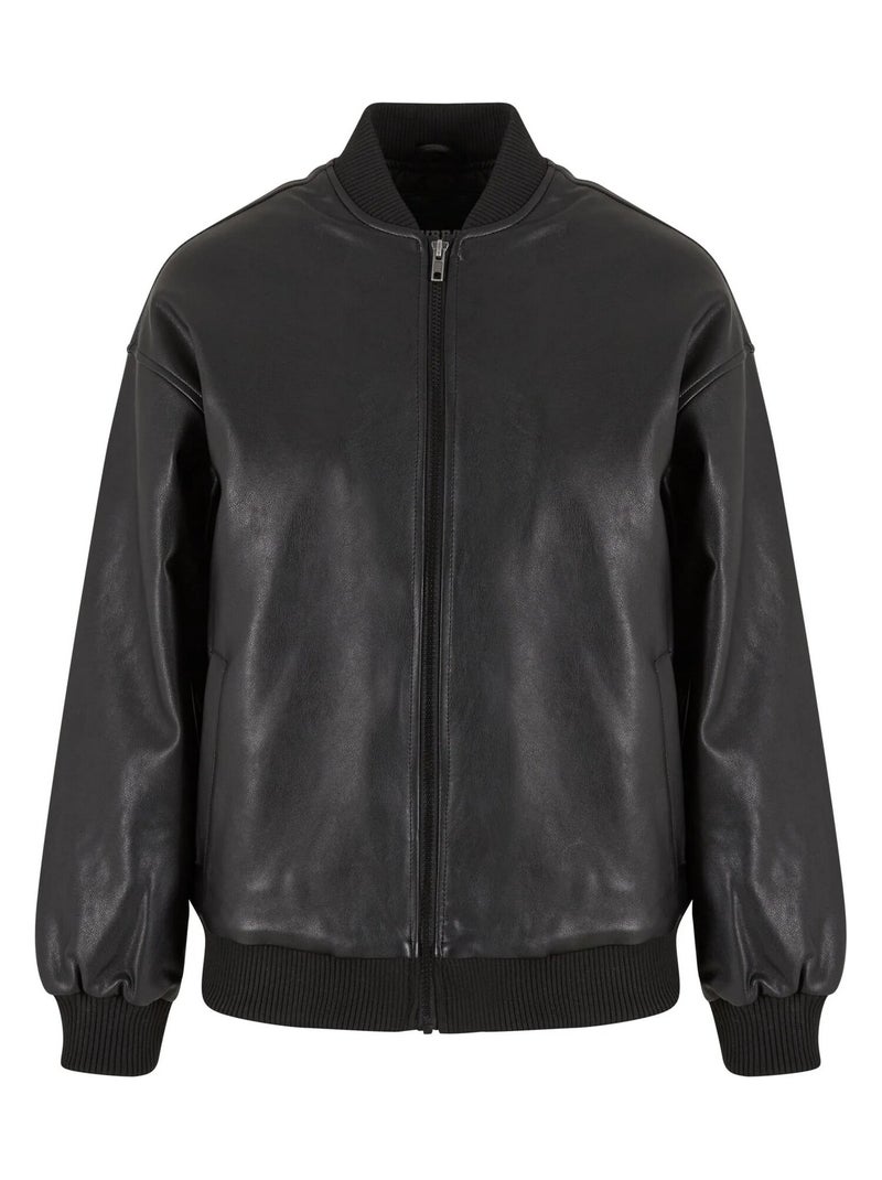 Urban Classics - Blouson d'aviateur Noir - Kiabi