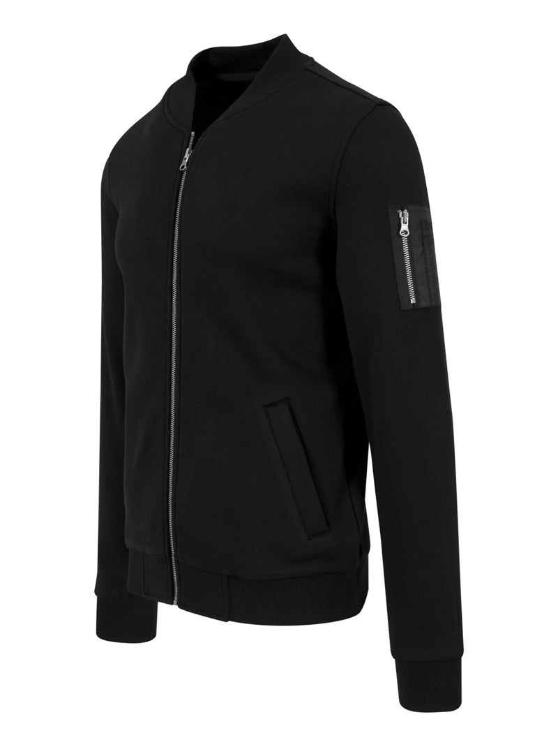 Urban Classics - Blouson d'aviateur Noir - Kiabi