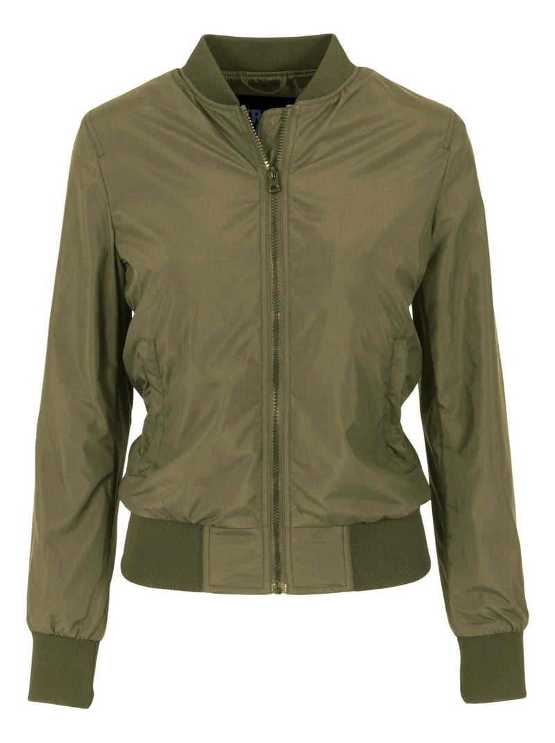 Urban Classics - Blouson d'aviateur Vert olive - Kiabi