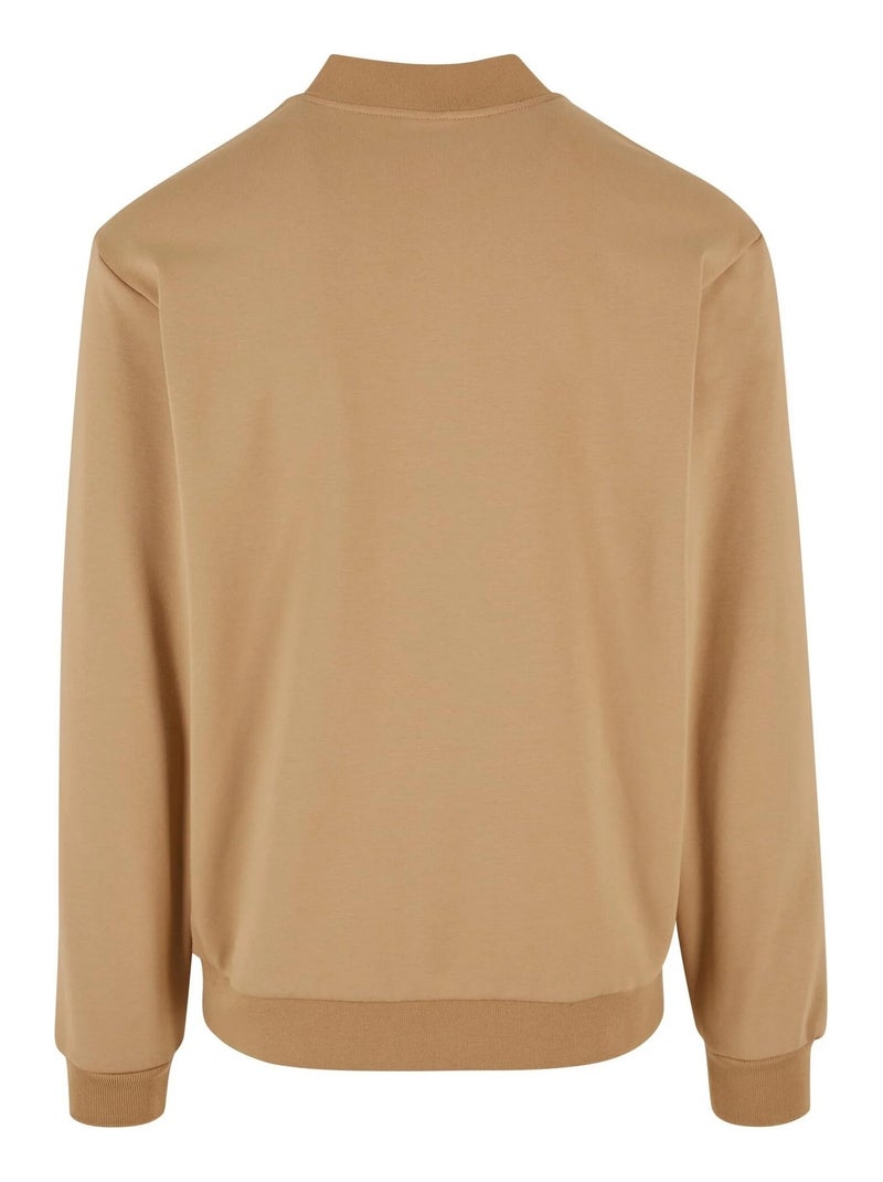 Urban Classics - Blouson d'université COZY Beige foncé - Kiabi