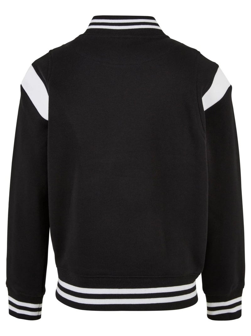Urban Classics - Blouson d'université Noir Blanc - Kiabi
