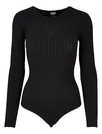Urban Classics - Body manches longues motif/style Côtelé