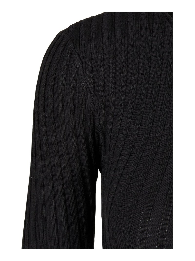 Urban Classics - Body manches longues motif/style Côtelé Noir - Kiabi