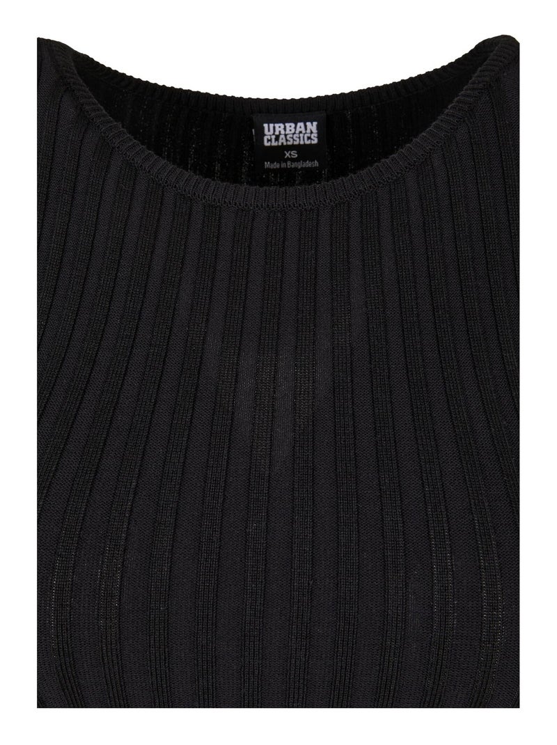 Urban Classics - Body manches longues motif/style Côtelé Noir - Kiabi