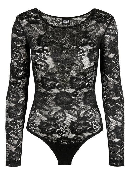 Urban Classics - Body manches longues motif/style Lacets - Kiabi