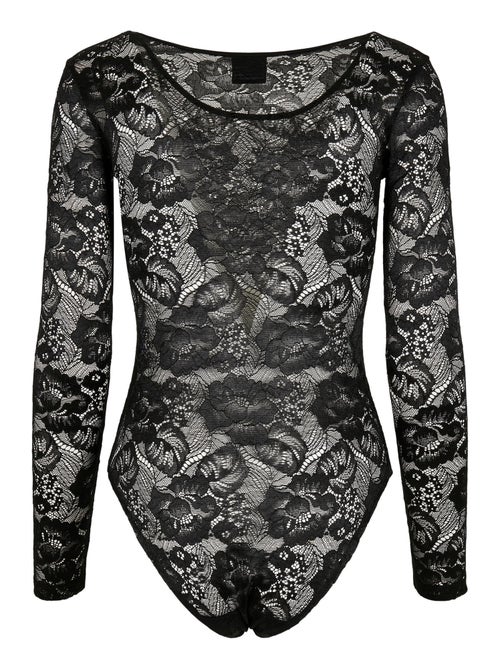 Urban Classics - Body manches longues motif/style Lacets - Kiabi