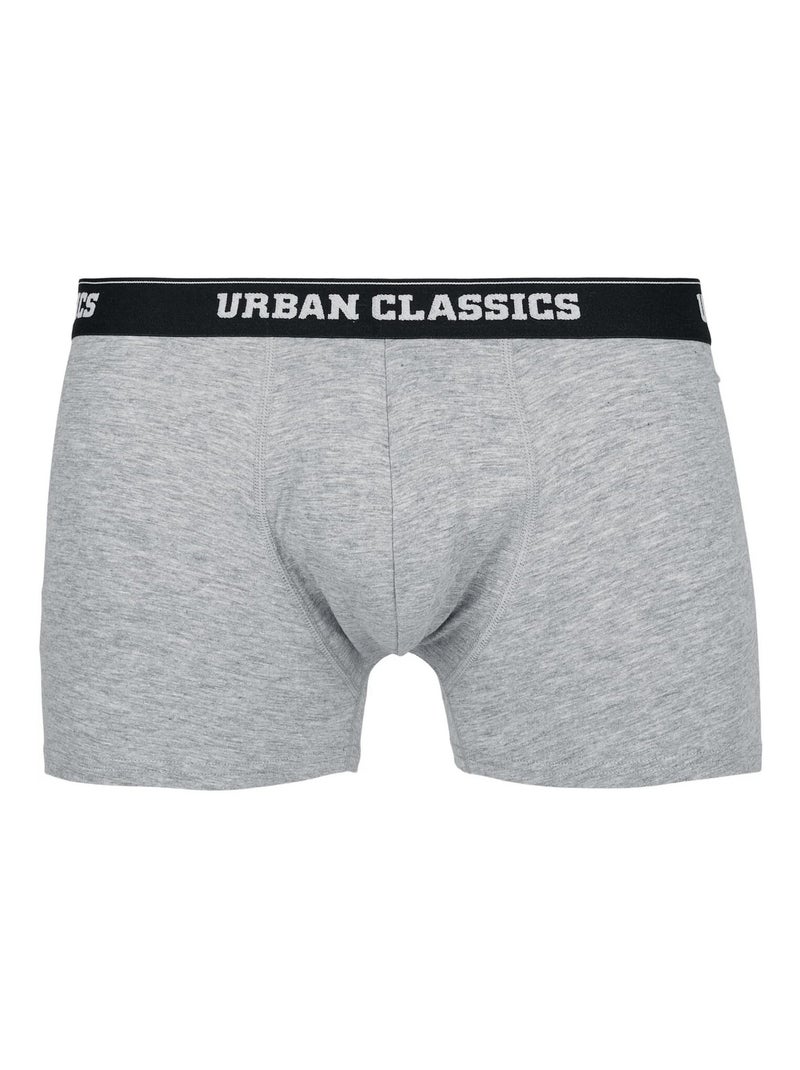 Urban Classics - Boxers motif/style Île Gris - Kiabi