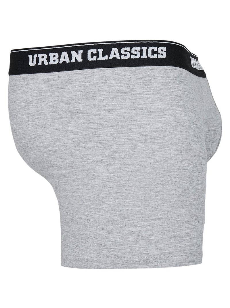 Urban Classics - Boxers motif/style Île Gris - Kiabi