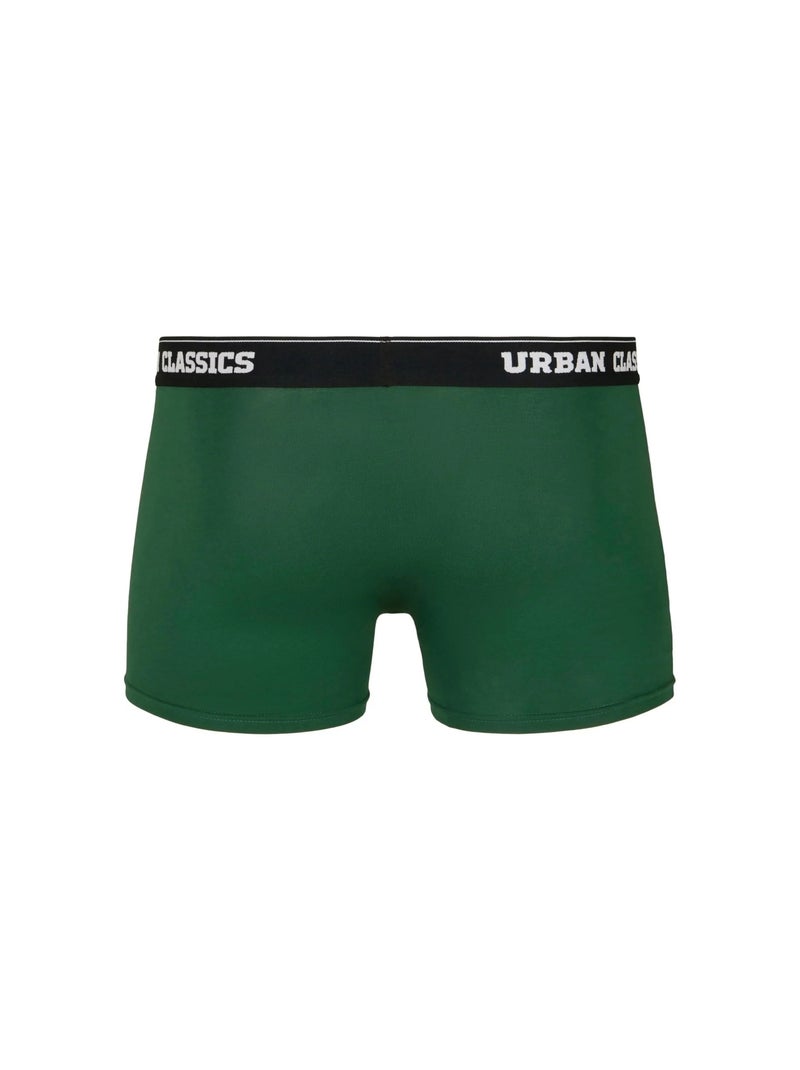Urban Classics - Boxers motif/style imprimé intégral Noir Vert Noir - Kiabi