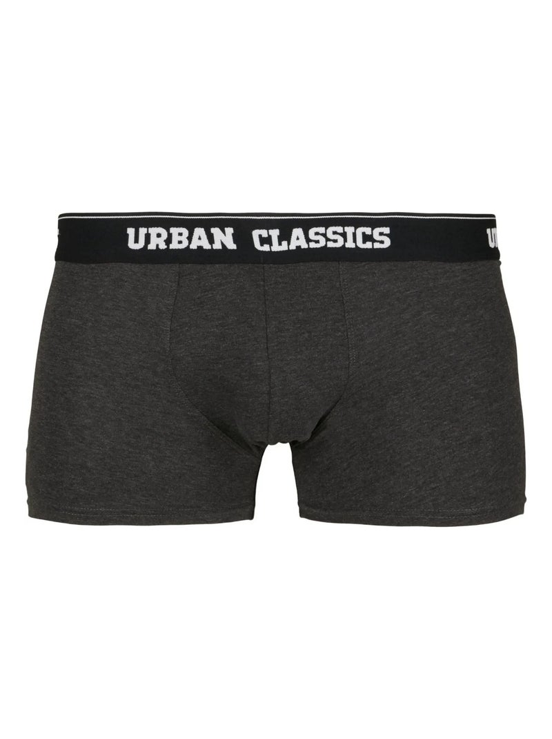 Urban Classics - Boxers motif/style Oiseau Bleu foncé - Kiabi