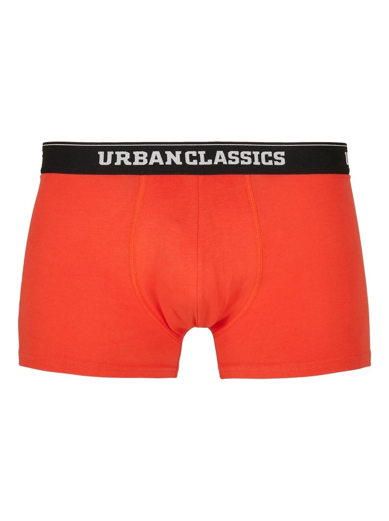Urban Classics - Boxers motif/style Oiseau Bleu foncé - Kiabi