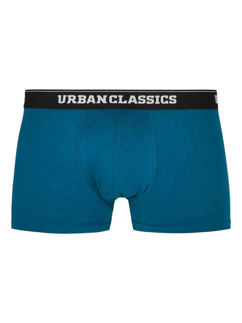 Urban Classics - Boxers motif/style Oiseau Bleu foncé - Kiabi