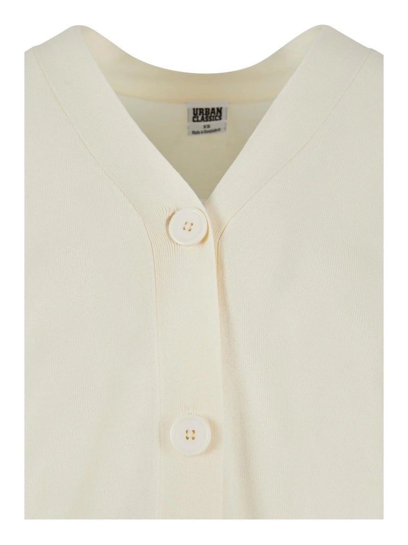 Urban Classics - Cardigan Blanc nacré - Kiabi