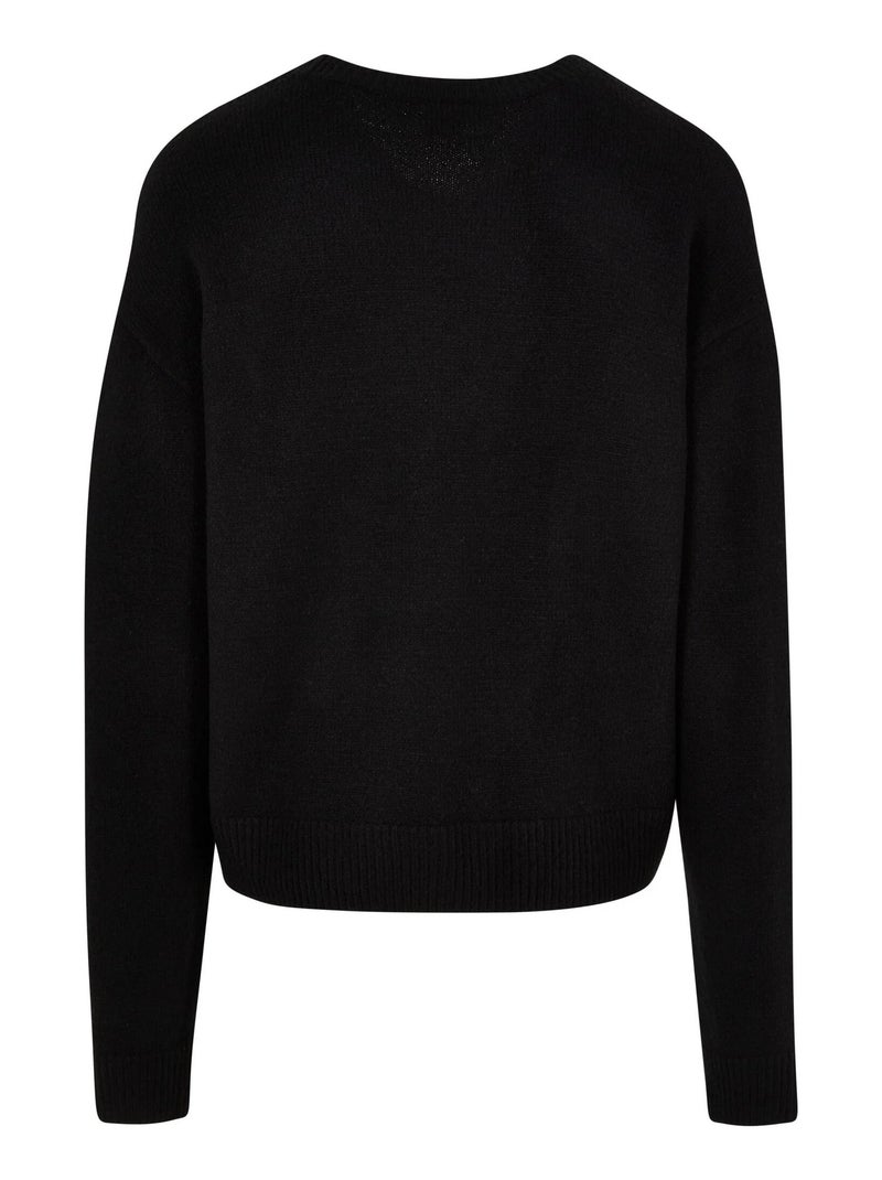 Urban Classics - Cardigan INITIALS Noir - Kiabi