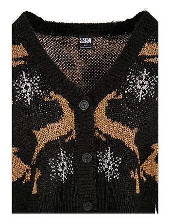 Urban Classics - Cardigan manches longues Noël