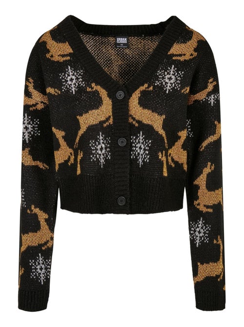 Urban Classics - Cardigan manches longues Noël - Kiabi Urban Classics - Cardigan manches longues Noël - Kiabi