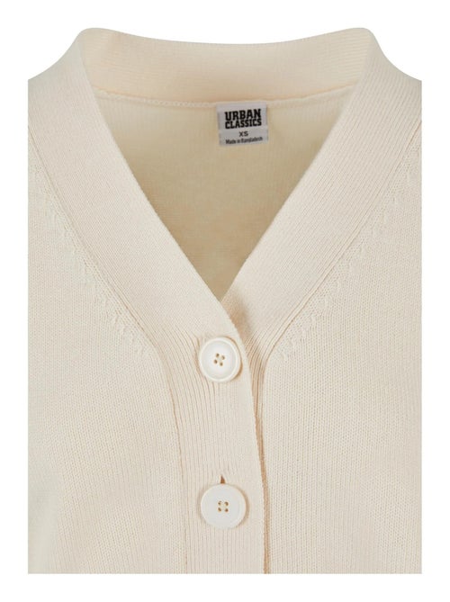 Urban Classics - Cardigan motif/style Côtelé - Kiabi