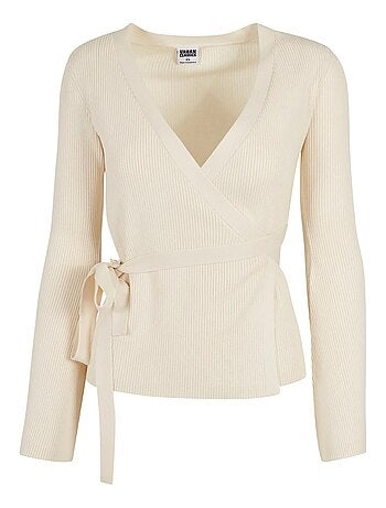 Urban Classics - Cardigan motif/style Côtelé