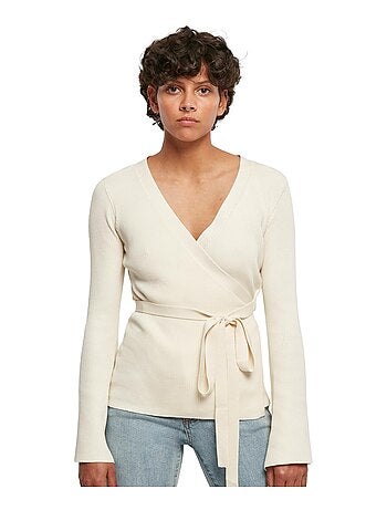 Urban Classics - Cardigan motif/style Côtelé