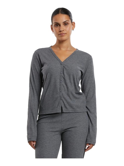 Urban Classics - Cardigan motif/style Côtelé - Kiabi