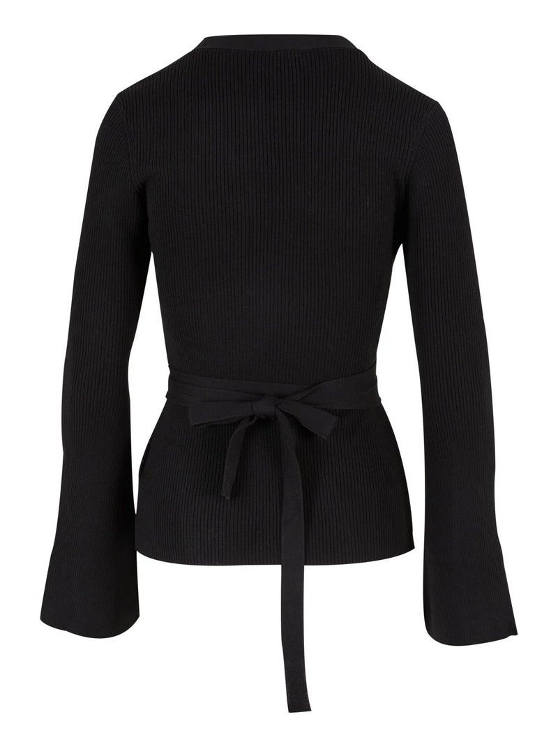 Urban Classics - Cardigan motif/style Côtelé Noir - Kiabi