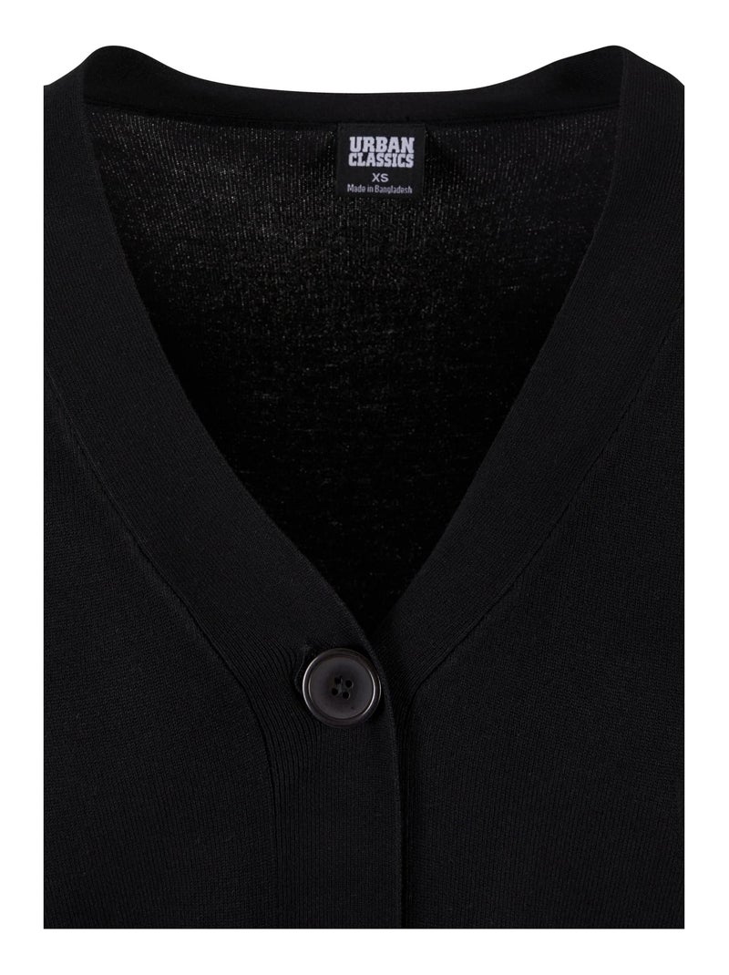 Urban Classics - Cardigan Noir - Kiabi