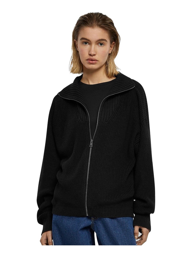 Urban Classics - Cardigan Noir - Kiabi