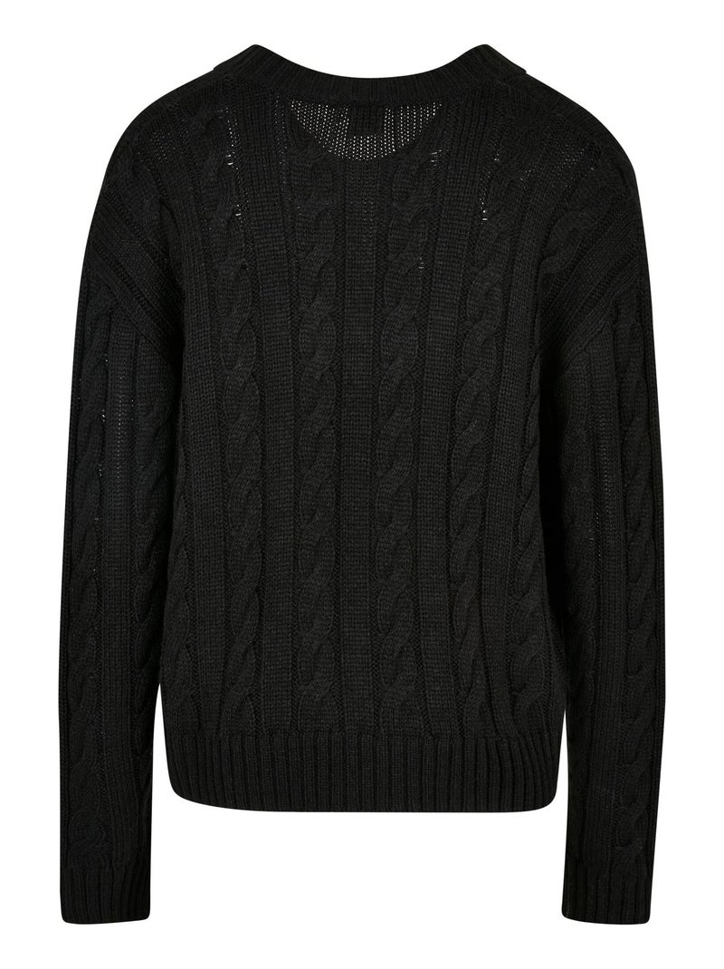 Urban Classics - Cardigan Noir - Kiabi