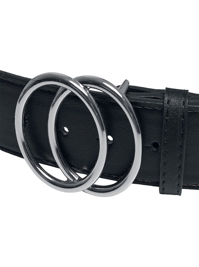 Urban Classics - Ceinture motif/style Bague Noir Argenté - Kiabi
