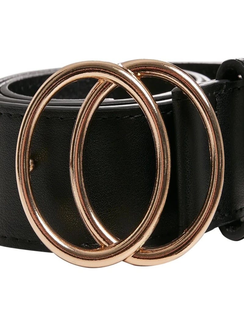 Urban Classics - Ceinture motif/style Bague Noir - Kiabi
