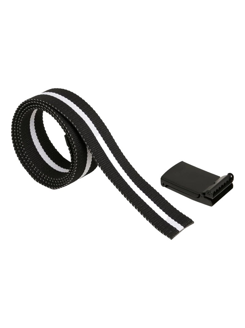 Urban Classics - Ceinture motif/style rayé Noir Blanc - Kiabi