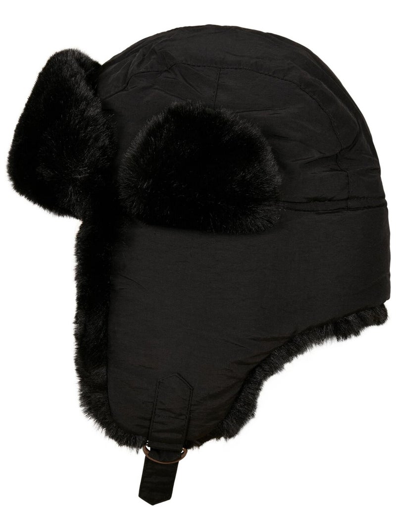 Urban Classics - Chapeau de trappeur Noir - Kiabi