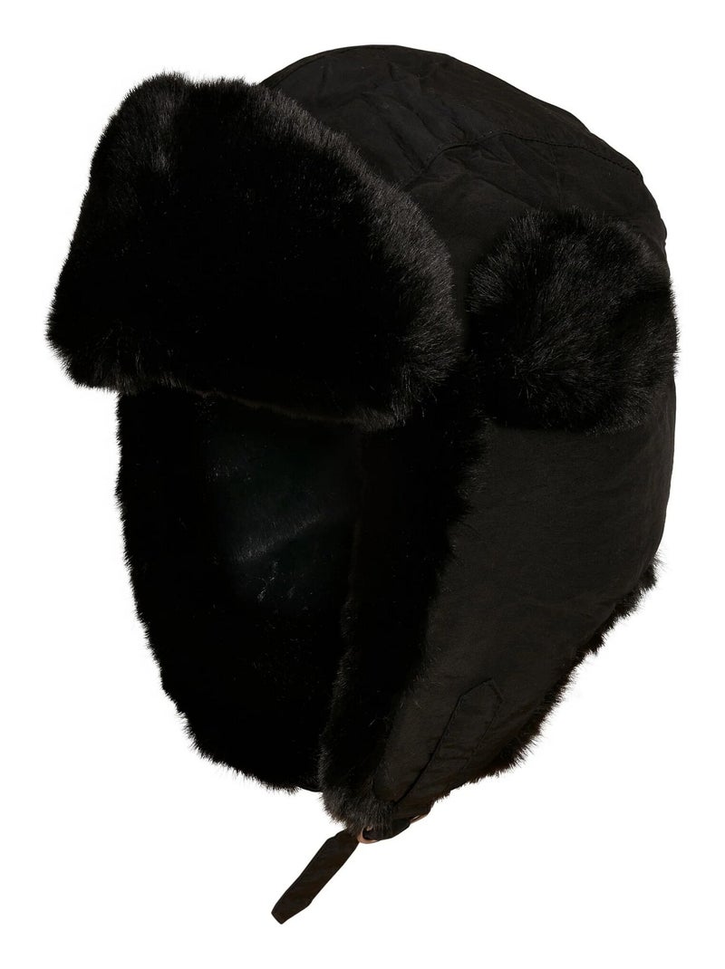 Urban Classics - Chapeau de trappeur Noir - Kiabi